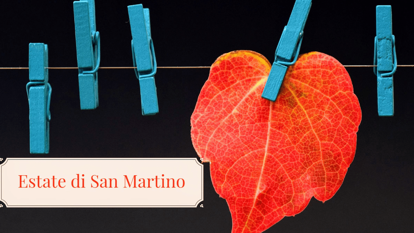 11 NOVEMBRE: ESTATE DI SAN MARTINO