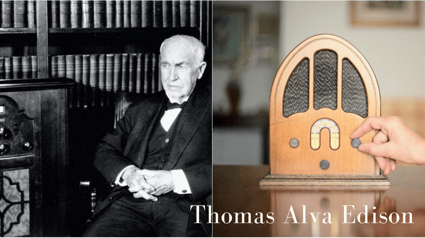 Thomas Alva Edison brevetta la radio