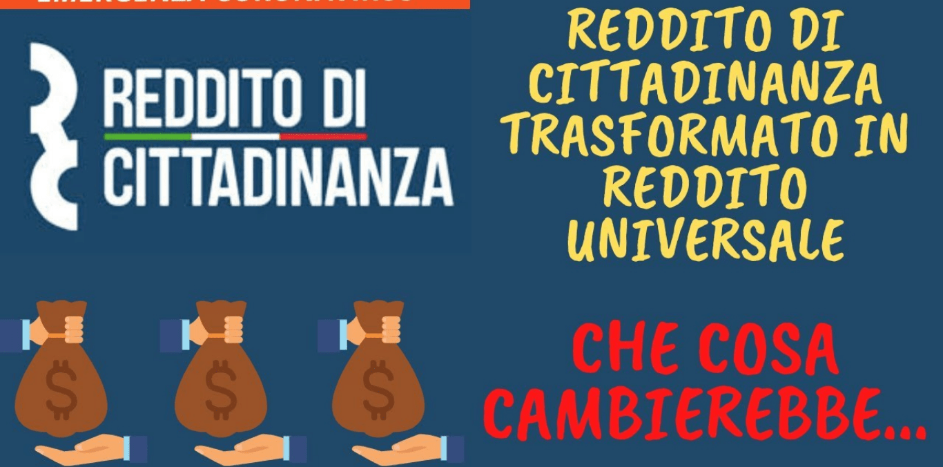 Reddito Universale e reddito di Cittadinanza