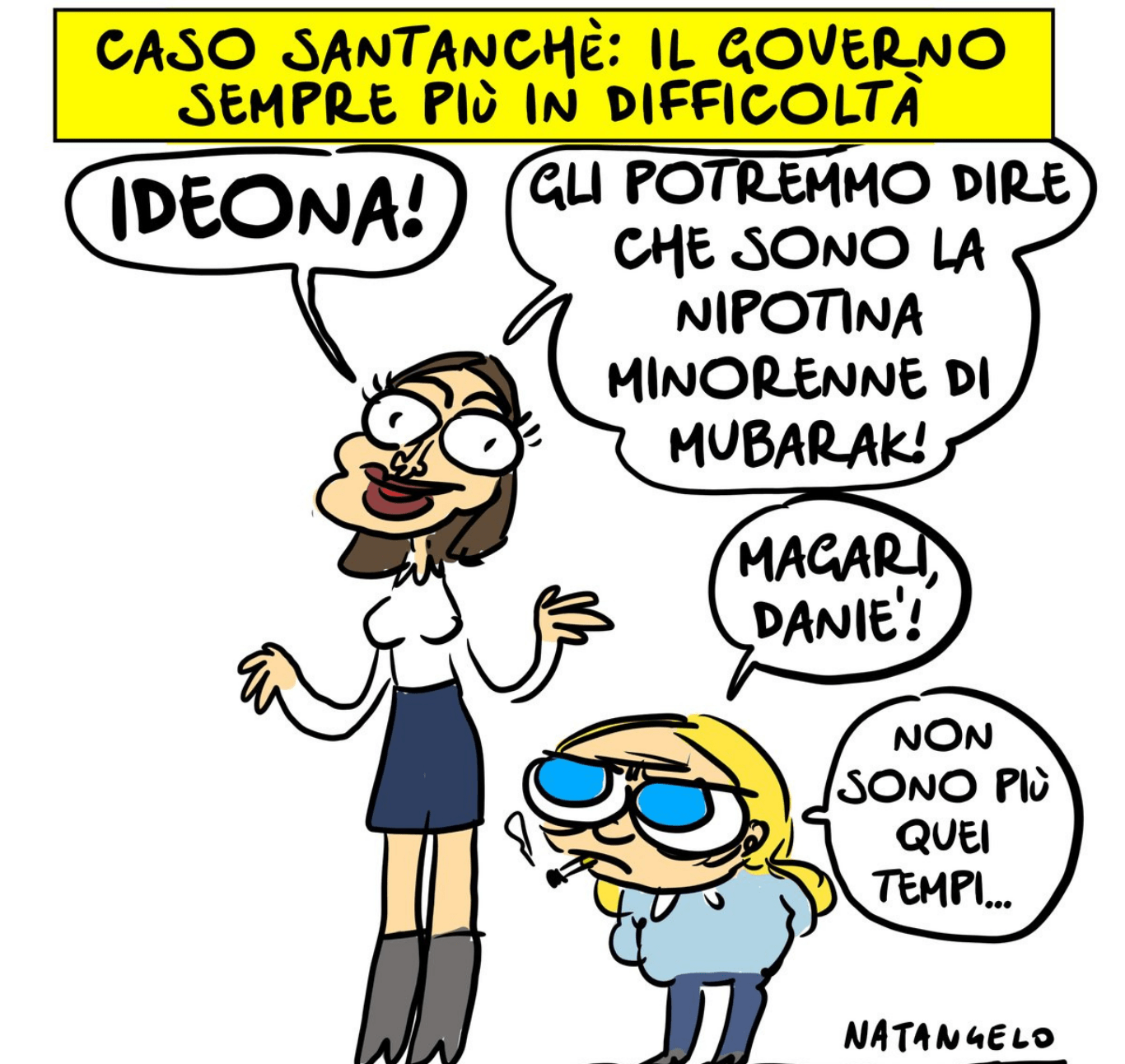 La ministra Santanchè